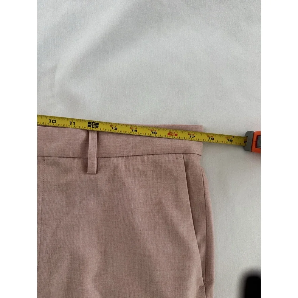 Banana Republic Summer Tailored Fit Men's Pink Dress Pants Size 33 X 30